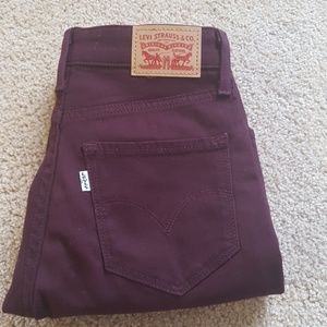 Levi 721 high rise skinny